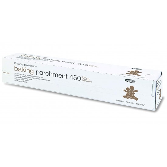 Roll of 50m Baking Parchment Paper 50m