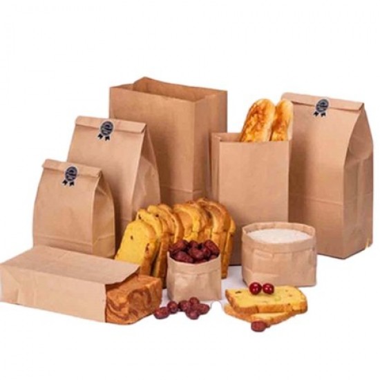 L/w Kraft Brown Paper Bag 3lb 