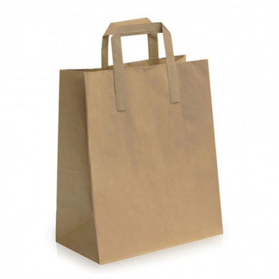 Brown Paper Kraft Carrier Bag Small X 250