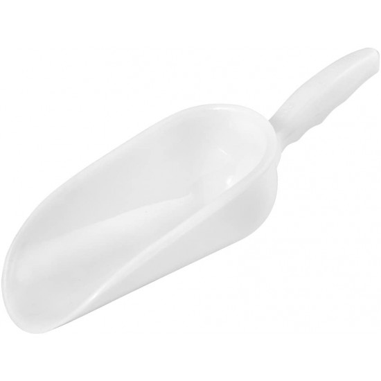 White Plastic Scoop