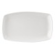 White Rounded Rectangular Plate