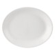 White Porcelain Oval Plate