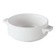 White Lugged Soup Bowl with Handle