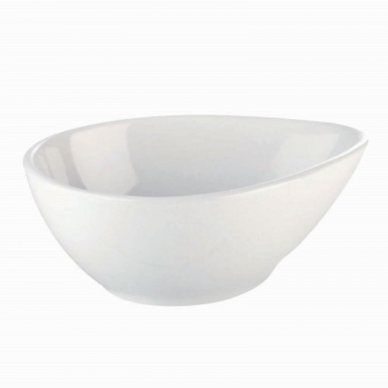 White Porcelain Large Tear Bowl