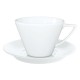 White Porcelain Conic Cup