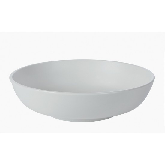 Wide White Bowl 