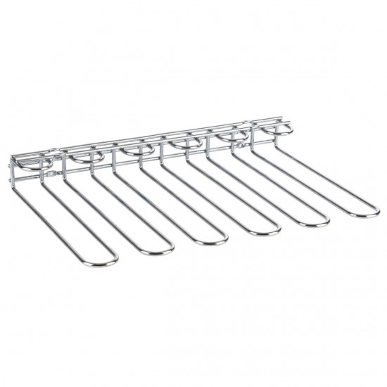 Chrome Plated Wire Glass Rack 46x30