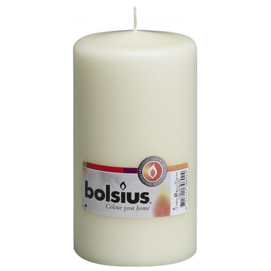 White Church Pillar Candles