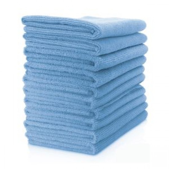 Microfibre Cloth Blue X 10