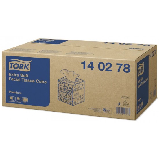 Tork Soft Facial Tissue Cube X 3000