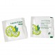 Mini White Wet Hand Wipes Lemon Scent