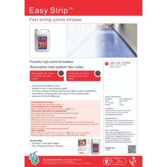 Evans Easy Strip 5l