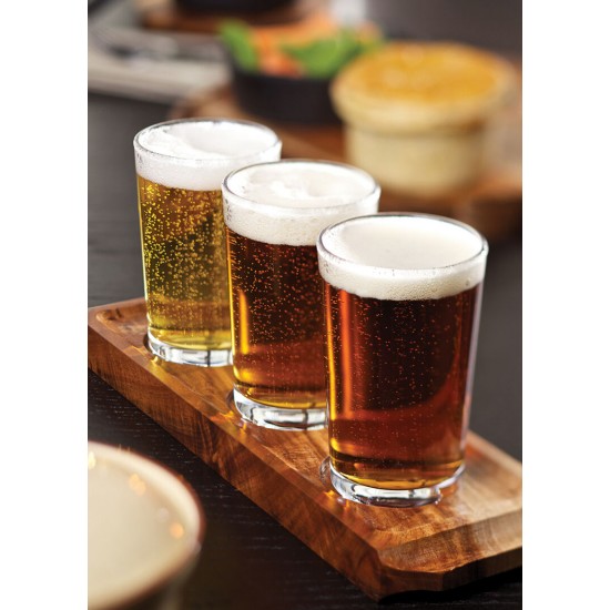 Acacia Wine Beer Flight Board 29cm X 9cm