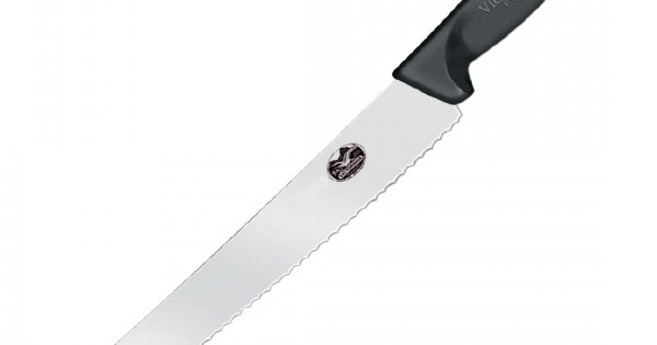 Victorinox Serrated Pastry Knife 26cm Black