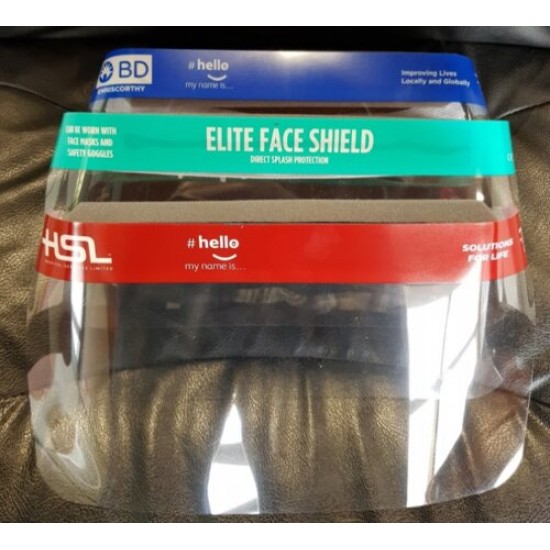 Hsl Face Shield (reusable) X 20