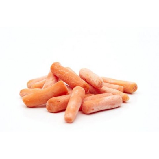 Pile of Orange Baby Carrots