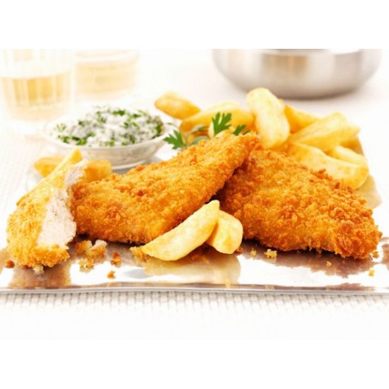 Sliced Breaded Chicken Fillets