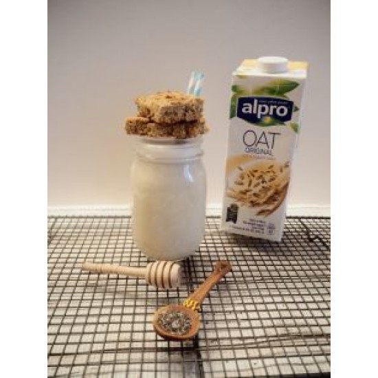 One Pack of Alpro Oat Original Milk Uht 1l X 8