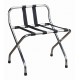 Chrome Luggage Rack/ Back-open