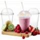 9-20oz Smoothie Dome Lid With Hole X 800