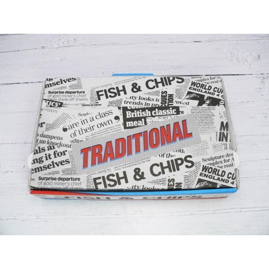 Large Fish & Chip Bio Box X 100