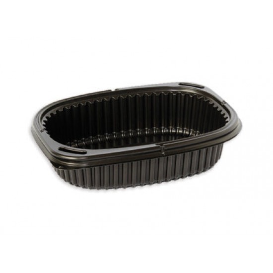 Black Hot Meal Containers : Hot Food Container 600ml X 480