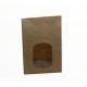 Kraft Treat Bag + Window X 250