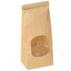 Kraft Treat Bag + Window X 250