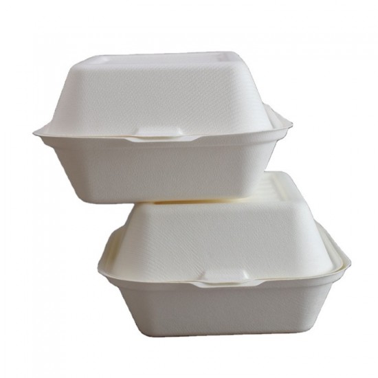 Bagasse Hamburger Box X 500