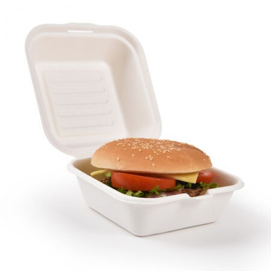 Bagasse Hamburger Box X 500