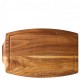 Acacia Wood Steak Platter 13.5 X 8.75 (34 X 22cm) X 6