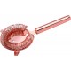 Pink Deluxe Copper Hawthorne Strainer 2 Prong