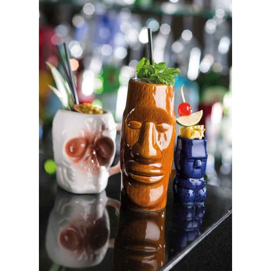 Tiki Hiball Glass