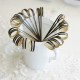 Curly Black Bamboo Skewer 5'' X 100