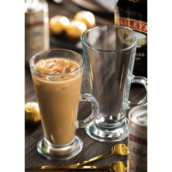 Toughened Columbia Latte Glass Mugs