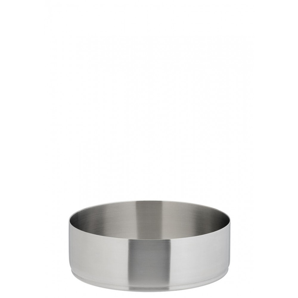 Metal Ramekins & Jars : Brushed Stainless Steel Round Bowl ...