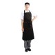 Chef Wearing Plain Black Apron