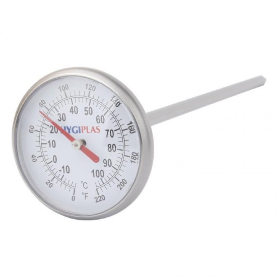 Hygiplas Dial Thermometer - 32mm -10/100c 0/220f