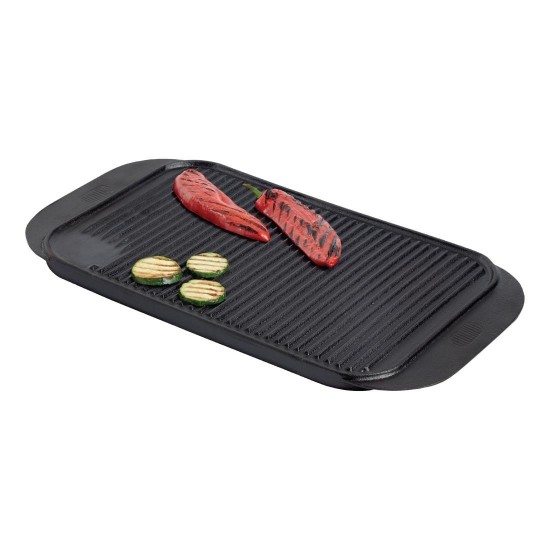 Vogue Reversible Double Griddle - 19x10 1/5''