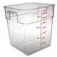 Polycarbonate Square Storage Container - 15ltr