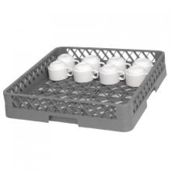 Vogue Dishwasher Open Cup Basket/rack - 500x500mm 20x20''