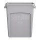 Rubbermaid Slim Jim Waste Bin Grey - 60ltr