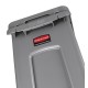 Rubbermaid Slim Jim Waste Bin Grey - 60ltr