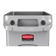 Rubbermaid Slim Jim Bin Grey - 87ltr on a White Background