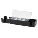 Black Condiment & Napkin Bar Centre