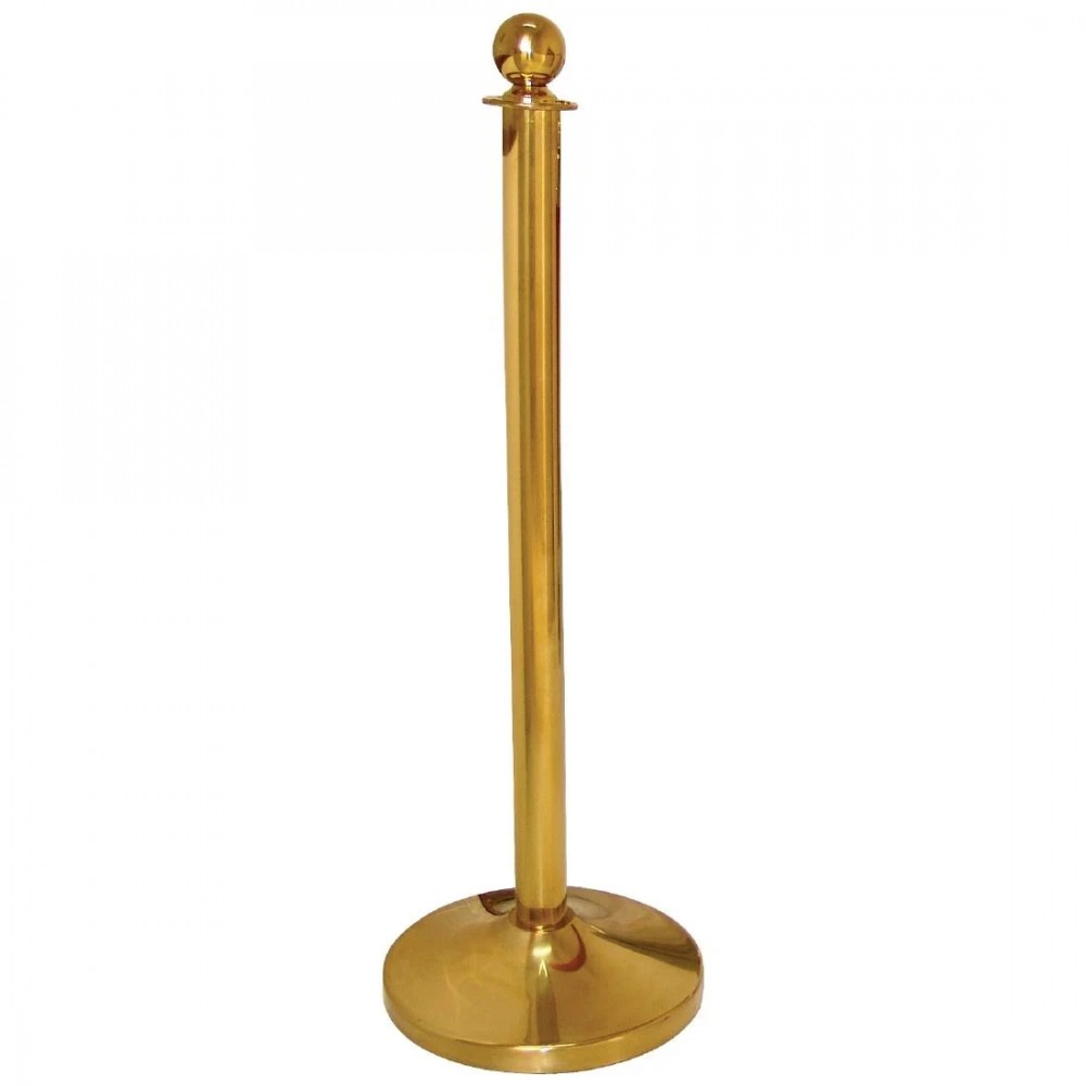 Ropes & Stands : Bolero Ball Top St/st Barrier Post (brass ...