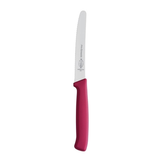 Dick Pro Dynamic Serrated Utility Knife Pink - 11cm