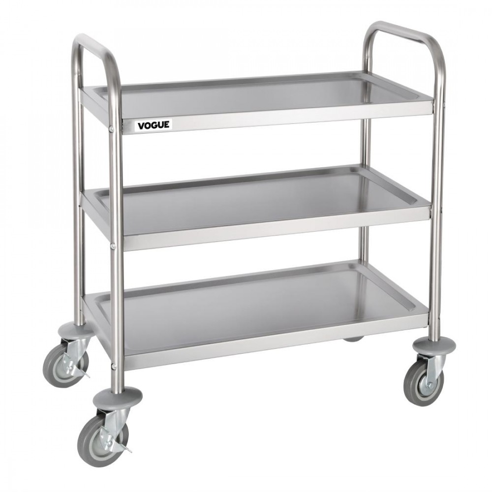 Clearing & Utility Trolleys : Vogue 3 Tier Clearing Trolley ...