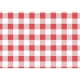 Red Gingham Greaseproof Paper