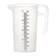 Transparent Polypropylene Measuring Jugs